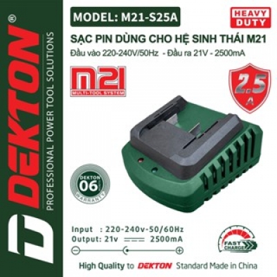 SẠC PIN M21-S25A